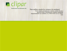 Tablet Screenshot of clipar.com.br